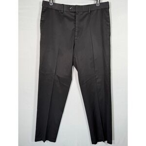 Perry Ellis Portfolio Black‎ Dress Pants 34x32 Men's Business Casual Slacks